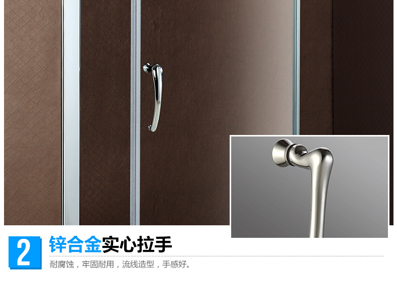 廠家直銷(xiāo) 酒店工程批發(fā)簡(jiǎn)易整體淋浴房 鋁合金屏風(fēng)淋浴房