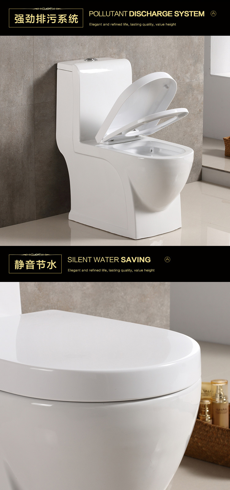 潮州廠家節水馬桶酒店工程家用坐便器超漩連體陶瓷潔具ab11162