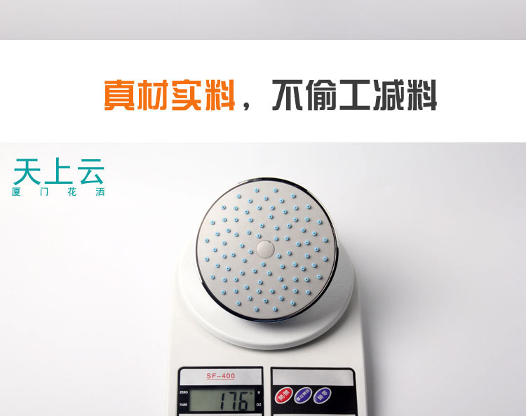 衛(wèi)浴配件 廈門淋浴4寸小蓮蓬頭 酒店浴室ABS頂噴 DP-053