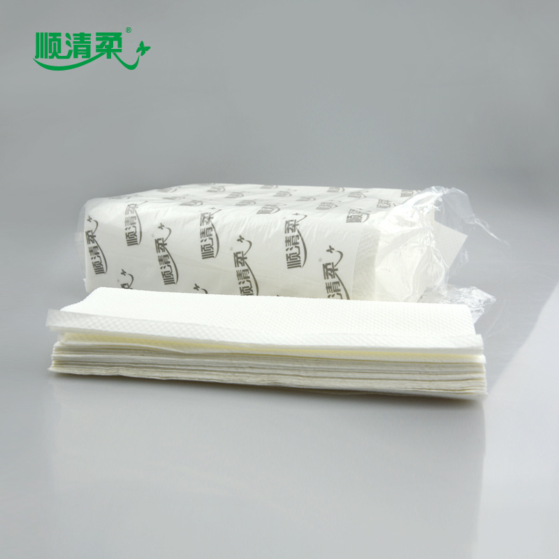 【包郵】順清柔200張酒店賓館寫字樓商務(wù)用吸水紙廁紙擦手紙
