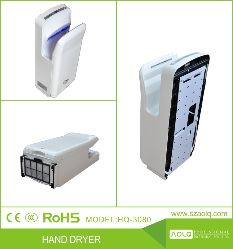 廠家直銷 酒店商場(chǎng)全自動(dòng)干手器 雙面智能干手機(jī) 極速干手器批發(fā)