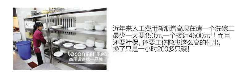 樂(lè)創(chuàng)立式提拉式揭蓋式超聲波洗洗碟刷碗全自動(dòng)洗碗機(jī) 商用洗碗機(jī)