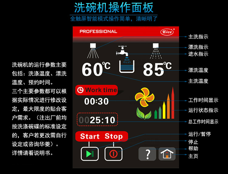 華菱通道式洗碗機(jī) 商用全自動(dòng)消毒清洗全國(guó)聯(lián)保 [廠家上門安裝]