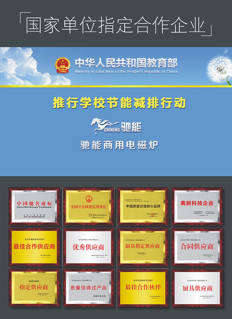 馳能大功率商用電磁大炒爐廠家批發(fā)食堂電磁大鍋灶單灶臺(tái)電磁炒灶