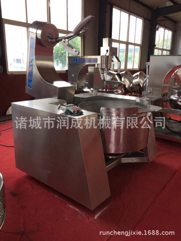 廠家直供 全自動炒菜機(jī) 行星攪拌炒鍋 火鍋底料攪拌鍋