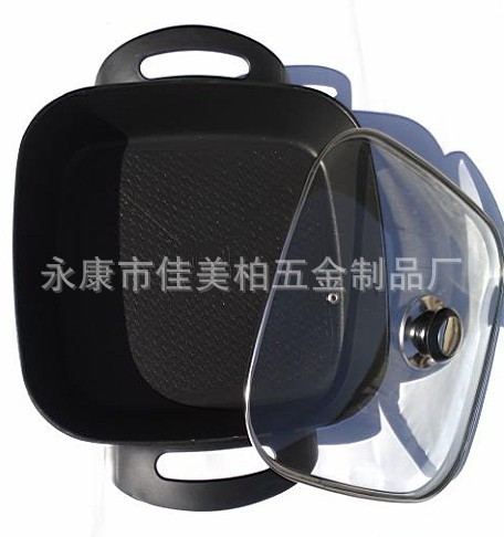 韓式電熱鍋多功能不粘鍋電火鍋電煎鍋 禮品鍋 現(xiàn)貨供應 廠家直銷