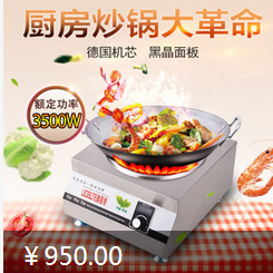商用電磁爐大功率 嵌入式平面爐湯爐炒爐德國(guó)技術(shù)3500W 特價(jià)促銷