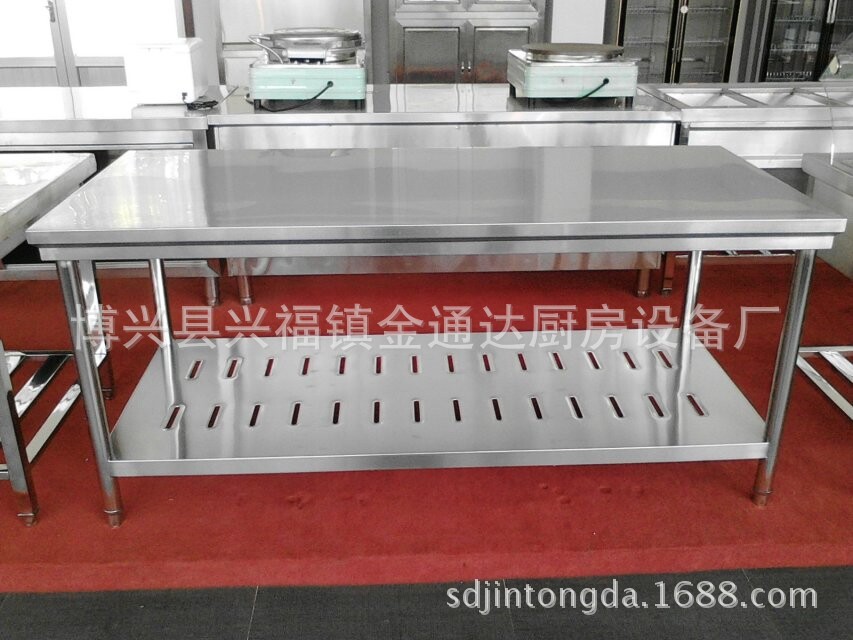 廠家直批不銹鋼工作臺廚房操作臺簡易組裝工作臺廚房打荷臺簡易房