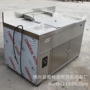 供應(yīng)電熱雞排 炸雞腿工作臺油炸食品工作臺