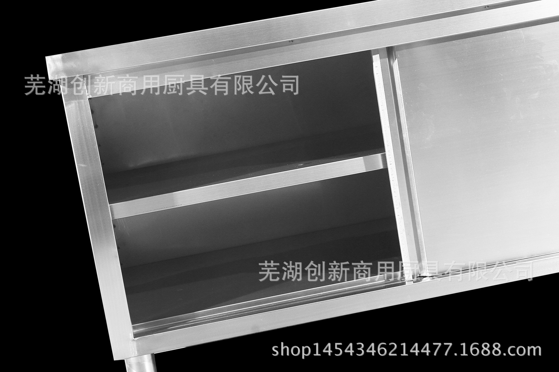 創(chuàng)新廚具 不銹鋼單通工作臺(tái) 廠家直銷 學(xué)校酒店工廠廚房專用