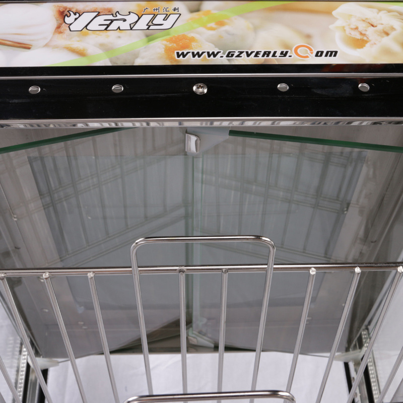 匯利VZB25蒸包柜展示柜 商用臺式五層蒸包機(jī)蒸氣保溫陳列柜 促銷