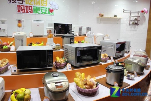 現(xiàn)場展示松下廚房電器
