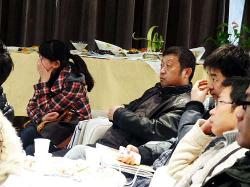 Google銷售主管王濤對行業發展趨勢前瞻，做了精彩的演講